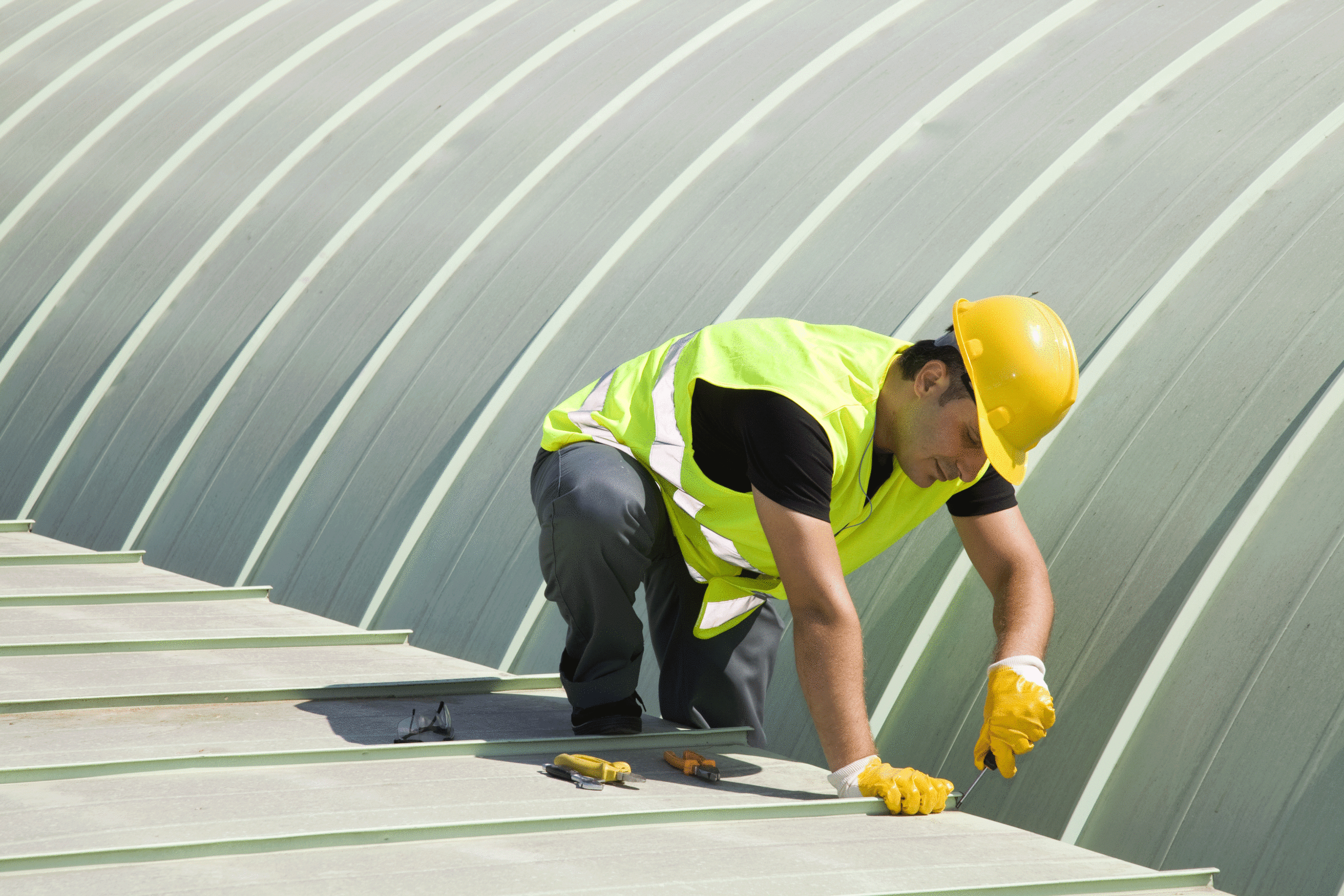 Professional team providing commercial roofing services in Roberts, MT